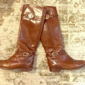 Tory Burch leather boots
